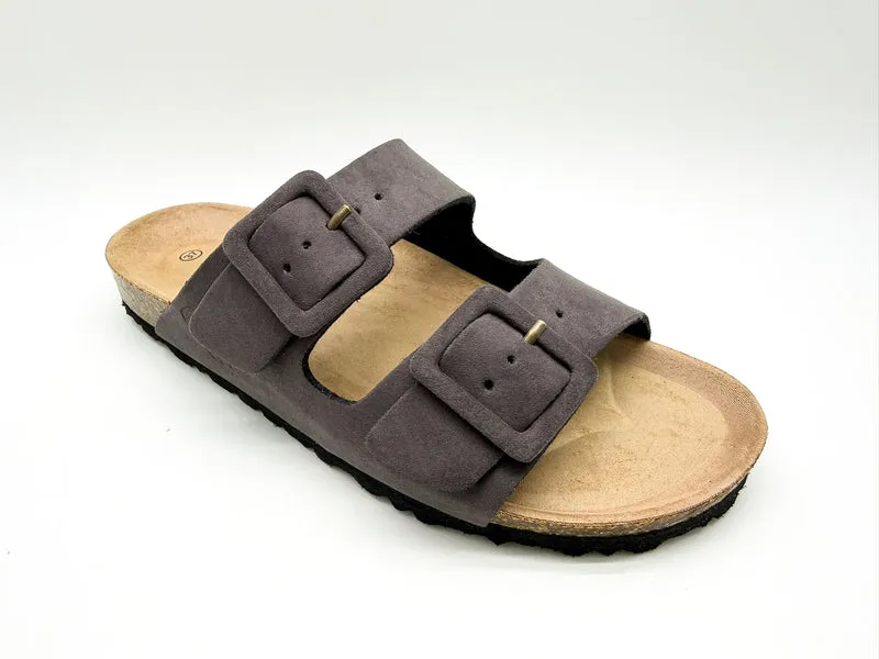 thies 1856 ® Eco Bio Covered Sandal vegan dark stone