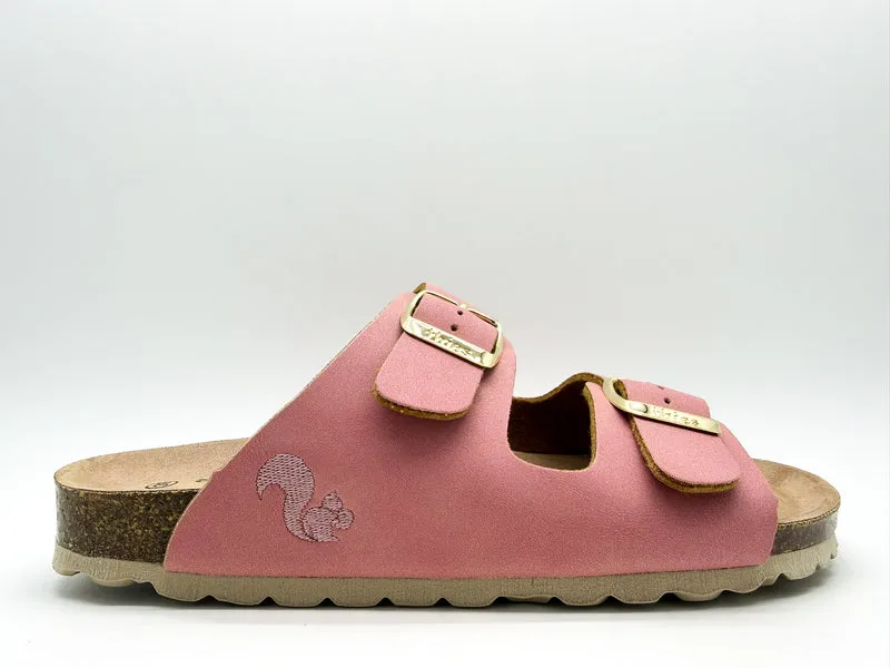 thies 1856 ® Eco Bio Sandal vegan pink grapefruit