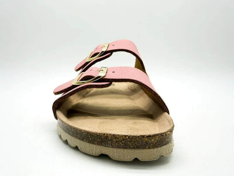 thies 1856 ® Eco Bio Sandal vegan pink grapefruit