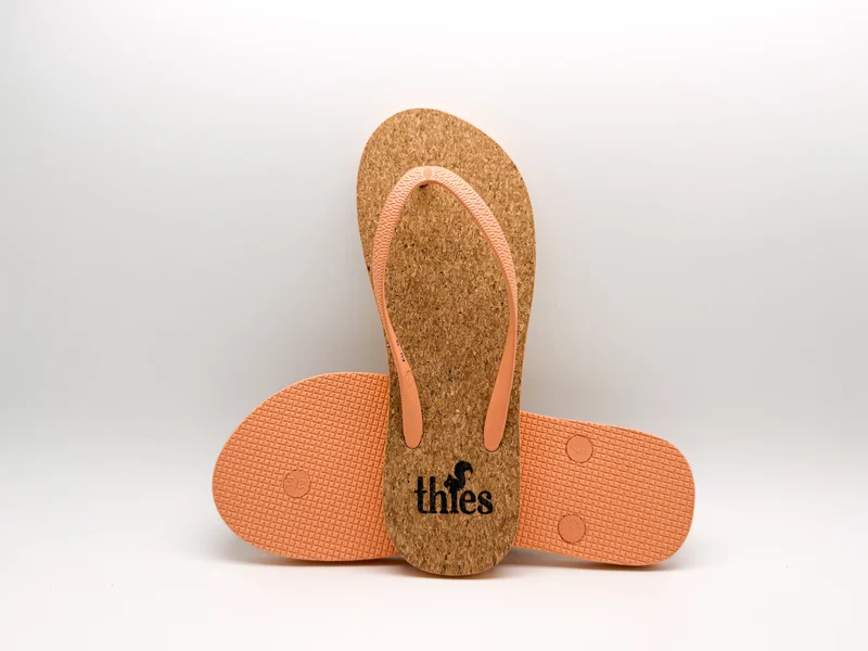 thies 1856 ® Eco Cork Thies Flips peach