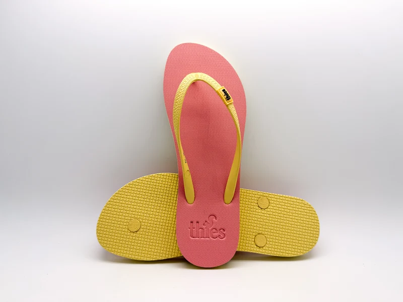 thies 1856 ® Eco 2-Tone Thies Flips lemon-rose