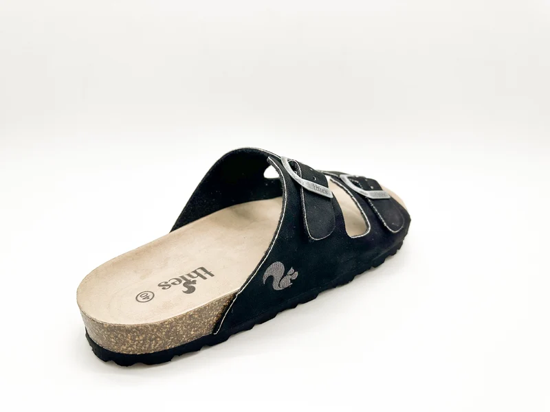 thies 1856 ® Eco Bio Rec Sandal vegan black