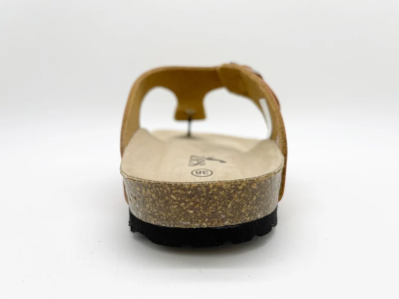 thies 1856 ® Eco Bio Thong Sandal vegan rust