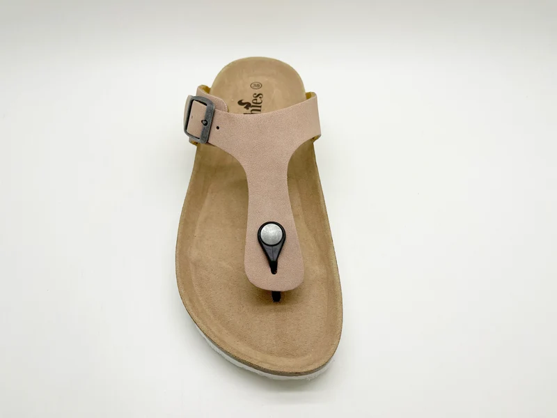 thies 1856 ® Eco Bio Thong Sandal vegan rose