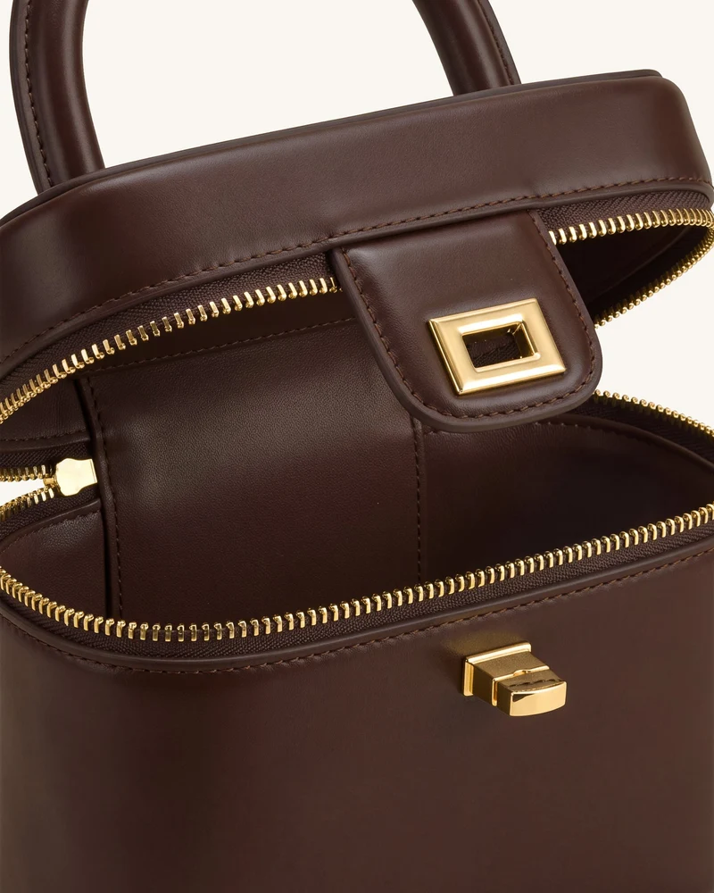 Cosima Kosmetikkoffer – Schokoladenbraun