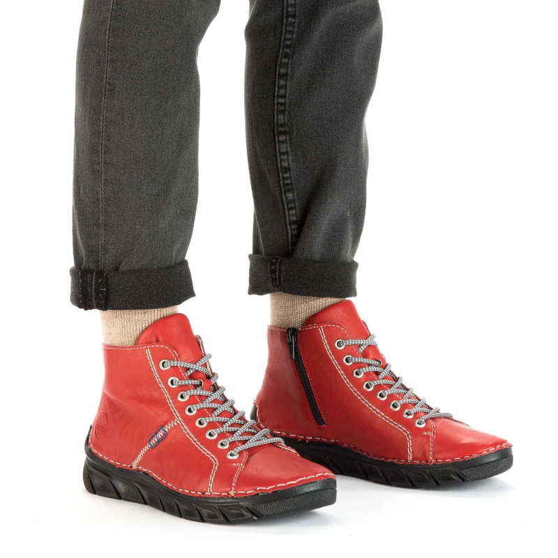 Rieker Damen Schnürstiefel/ Stiefeletten 55020-33