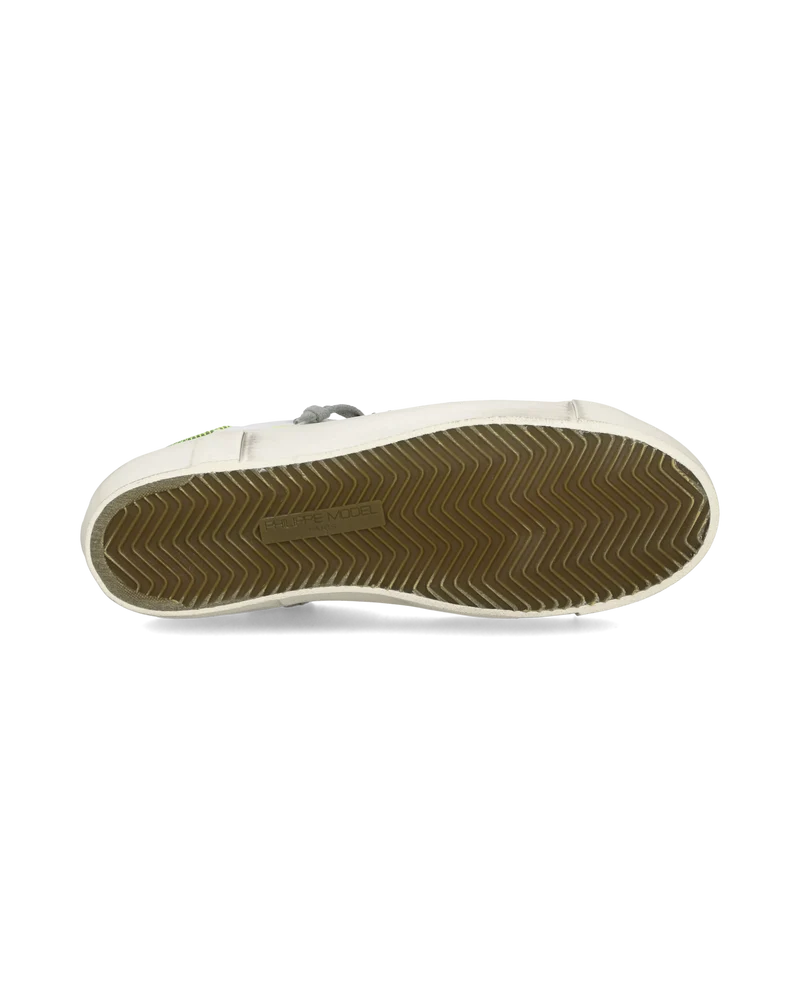 Sneakers Prsx Men, White Green Blue