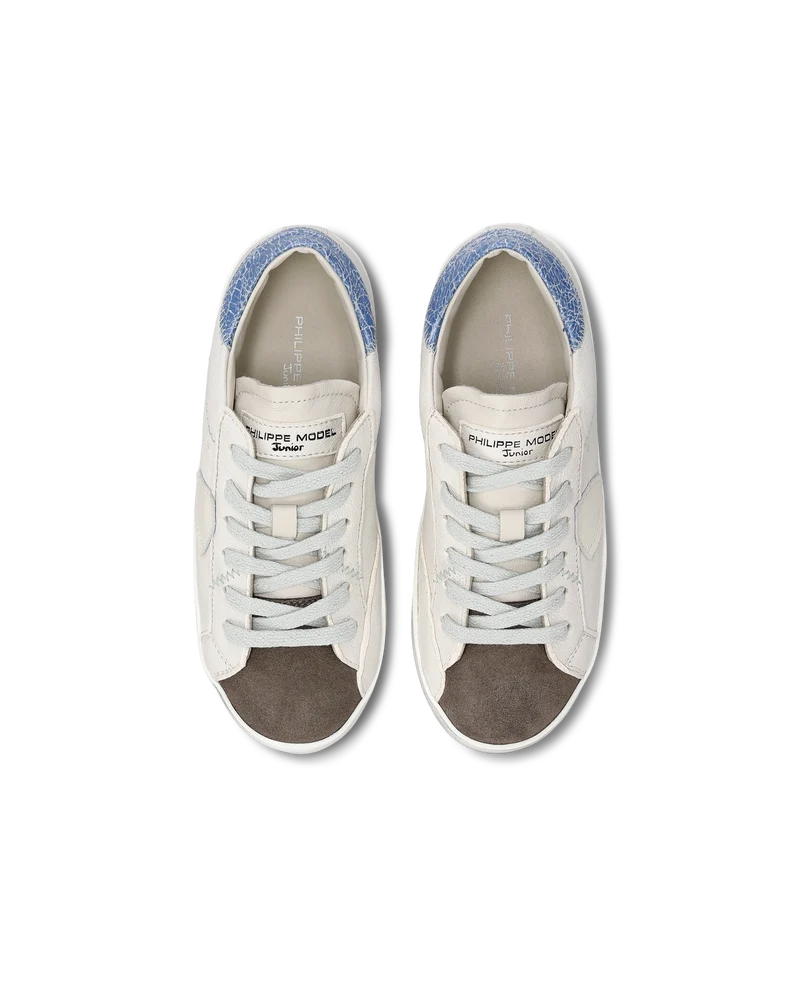 Sneaker Prsx Kids, White Light Blue