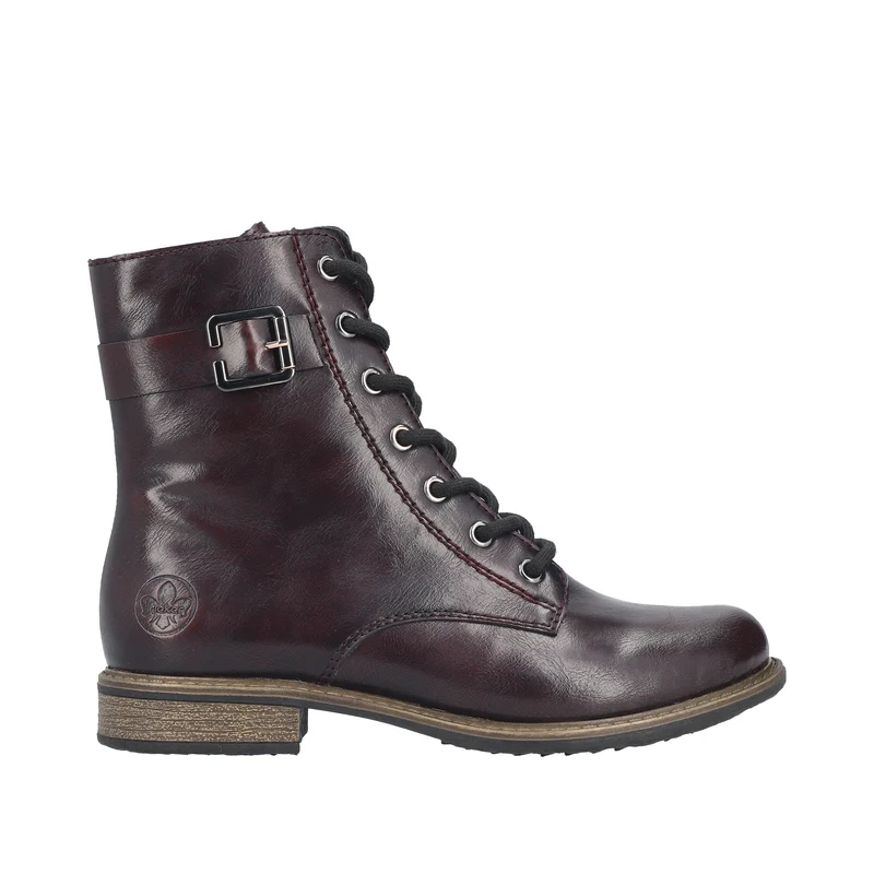 Rieker Damen-Ankle-Boots in Überweite | Rot