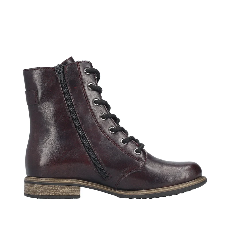 Rieker Damen-Ankle-Boots in Überweite | Rot