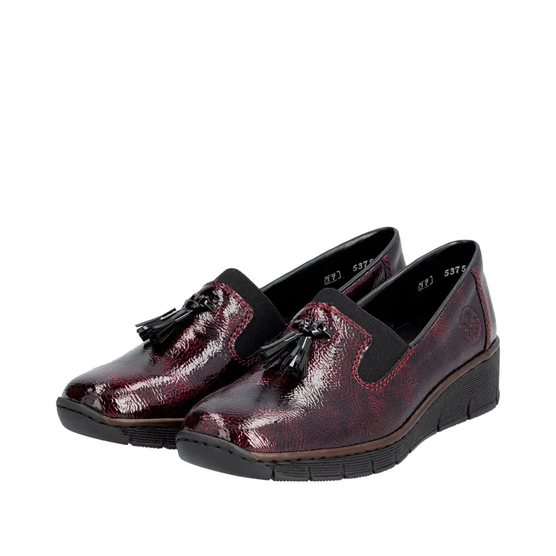 Rieker Damen-Slipper | Rot