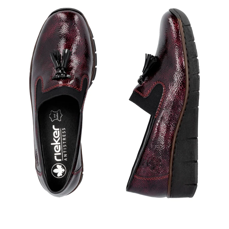 Rieker Damen-Slipper | Rot