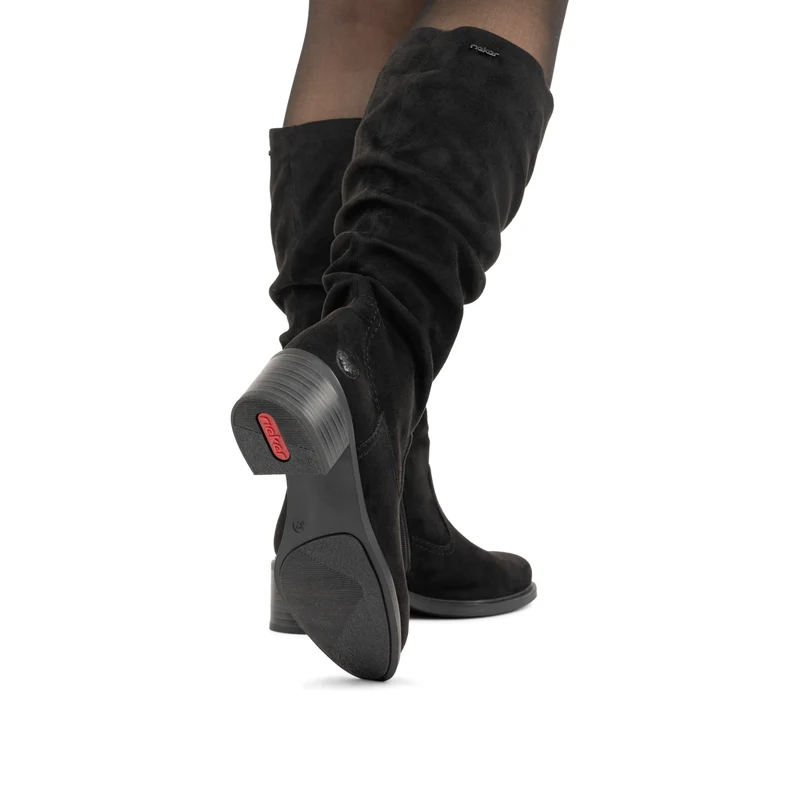 Rieker Hohe Damenstiefel | Schwarz