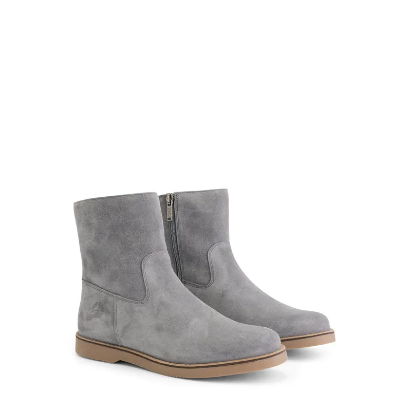 Vivienne Damen - Stiefelette - Wildleder - Grau