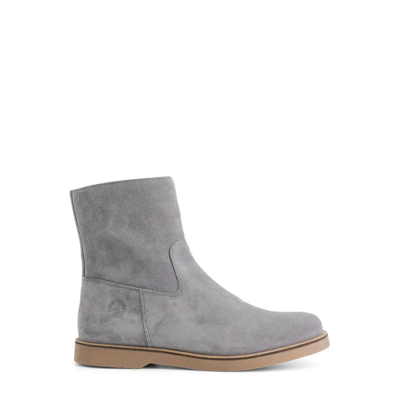 Vivienne Damen - Stiefelette - Wildleder - Grau