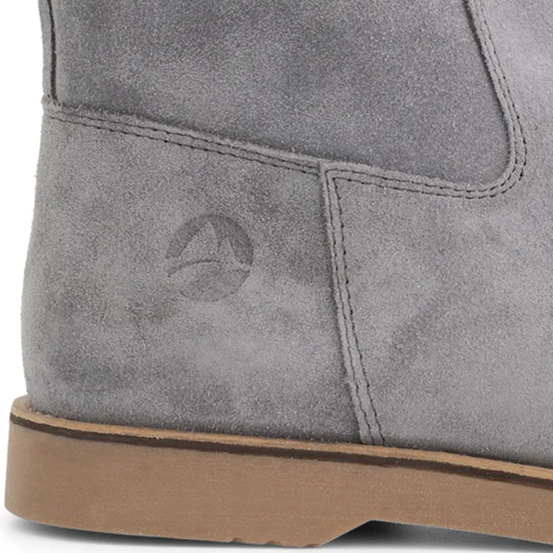 Vivienne Damen - Stiefelette - Wildleder - Grau