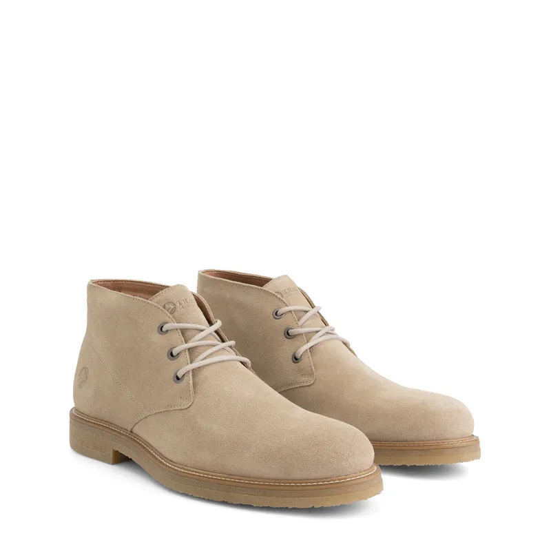 Redhill Herren - Halbhohe Schnürschuhe - Wildleder - Sand