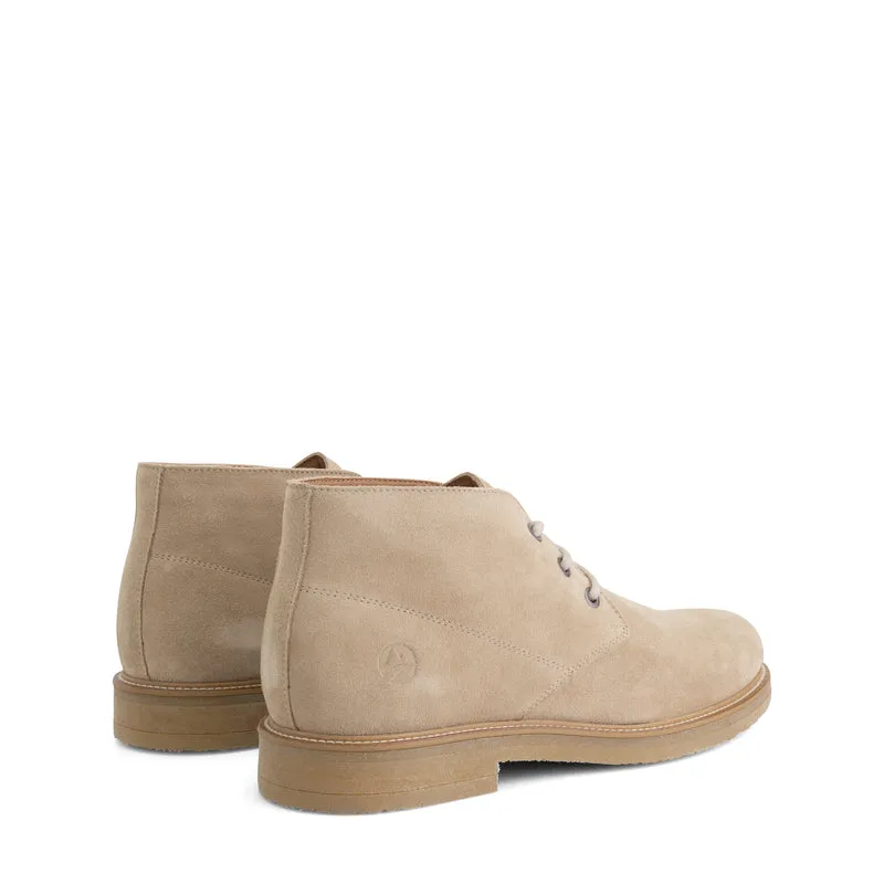 Redhill Herren - Halbhohe Schnürschuhe - Wildleder - Sand