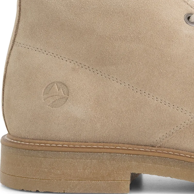 Redhill Herren - Halbhohe Schnürschuhe - Wildleder - Sand