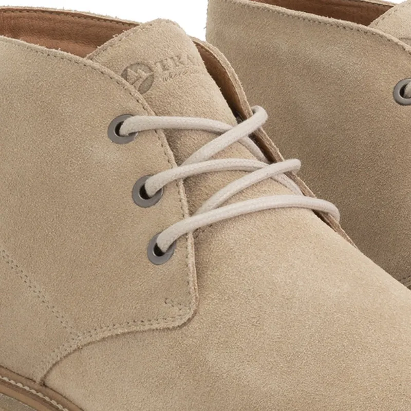 Redhill Herren - Halbhohe Schnürschuhe - Wildleder - Sand