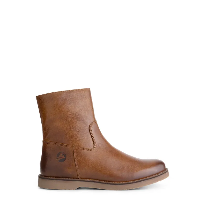 Castres Damen - Stiefelette - Leder - Cognac