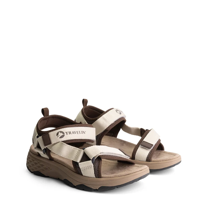 Angvik Damen - Wandersandalen - Weiß