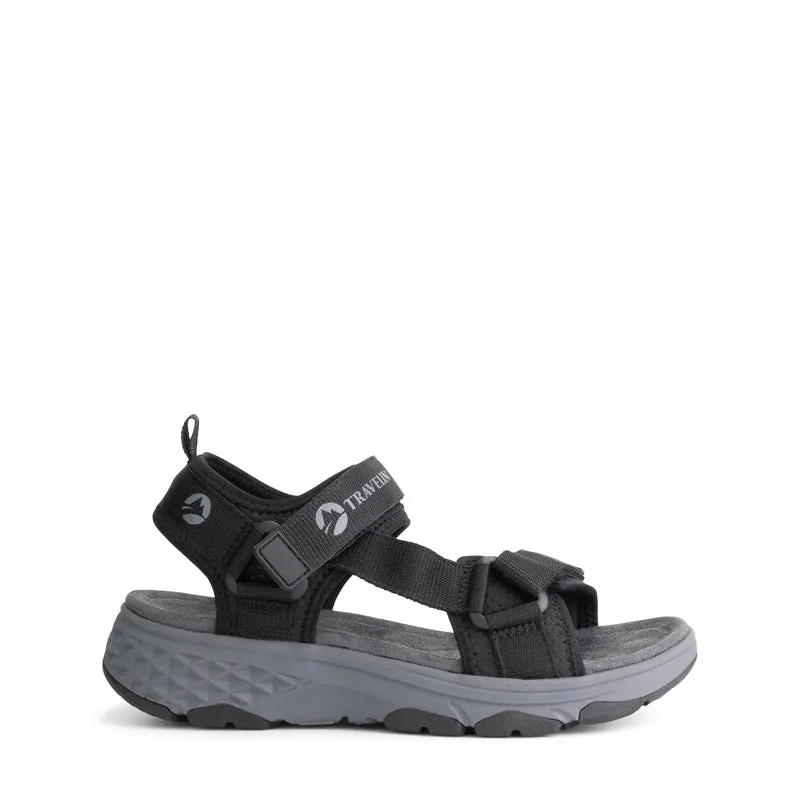 Angvik Damen - Wandersandalen - Schwarz