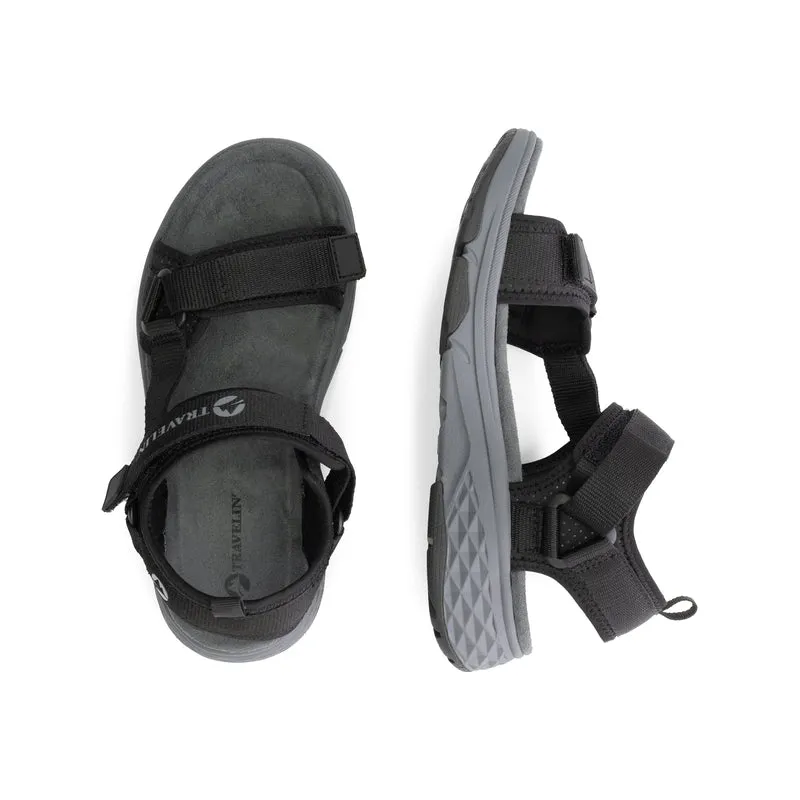 Angvik Damen - Wandersandalen - Schwarz