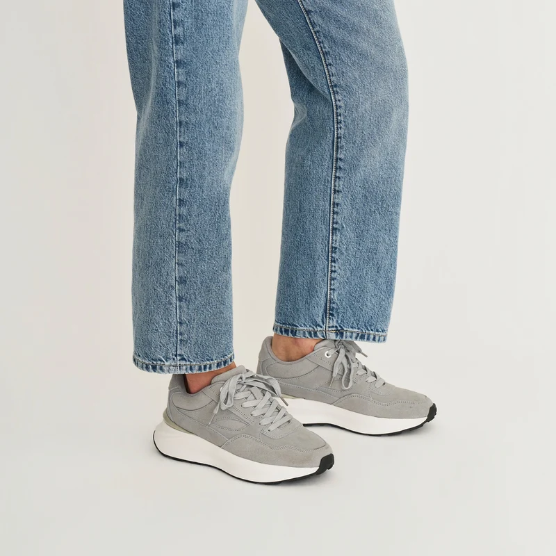 Ripley Damen - Sneaker - Wildleder - Grau