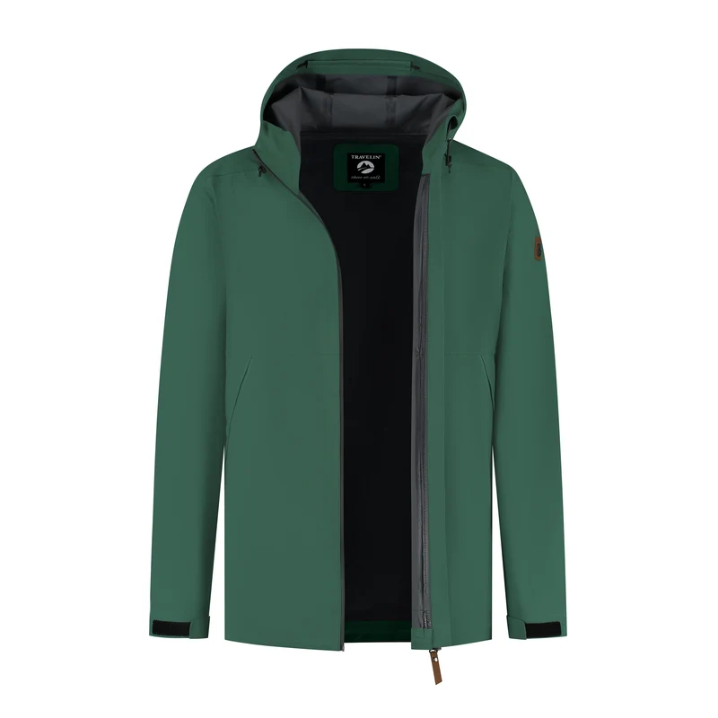 Jari Herren - Hardshell-Jacke - Wasserdicht - Dunkelgrün