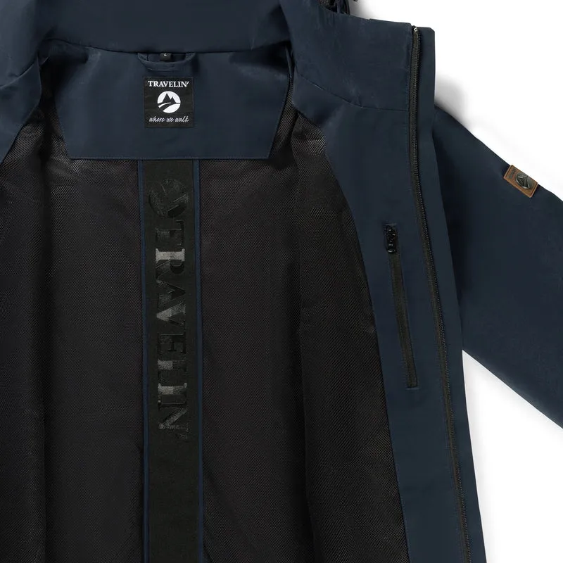 Aron Herren - Hardshell-Jacke - Wasserdicht - Navy
