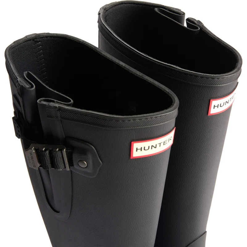 Hunter Damen-Stiefel Field Downpour | Schwarz
