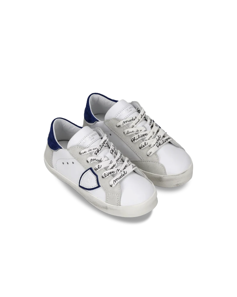 Sneaker Prsx Baby, White Blue