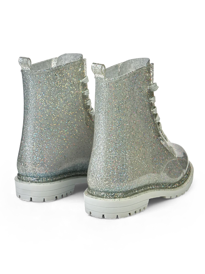 Duftende Regenbogen-Glitzer-Regenstiefel für Frauen