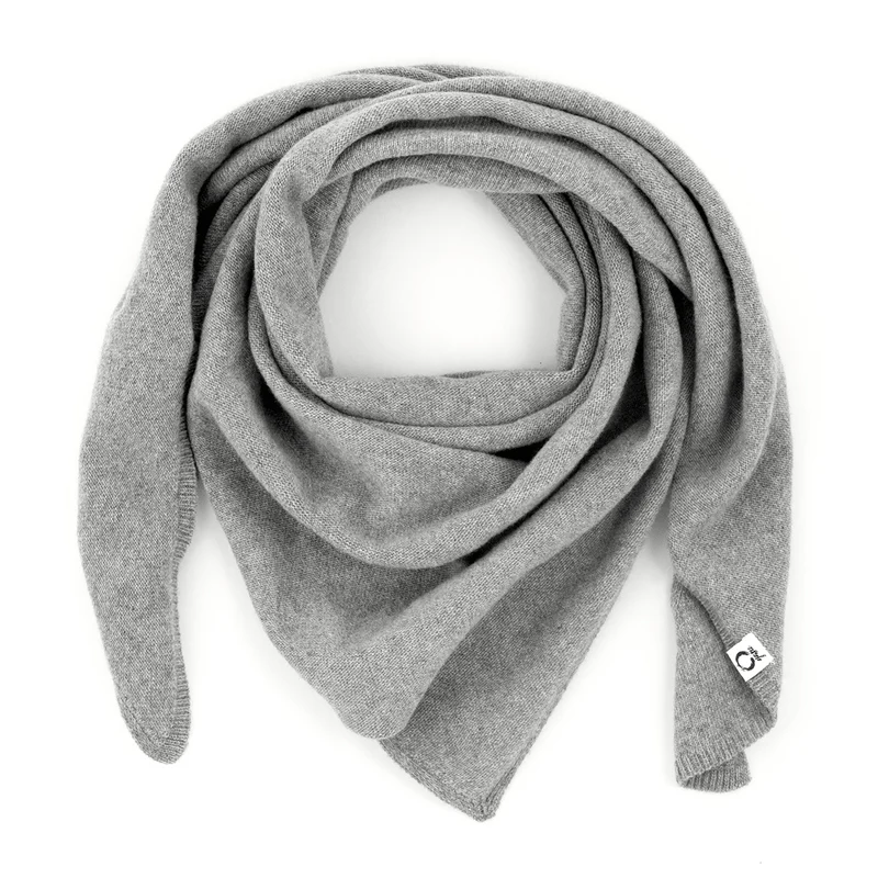 YASU Cashmere Dreieckschal "YAGI"