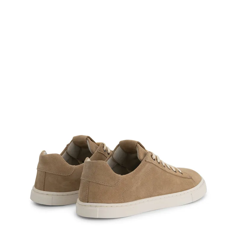 Bergvik Damen - Barfuß-Sneaker - Wildleder - Sand