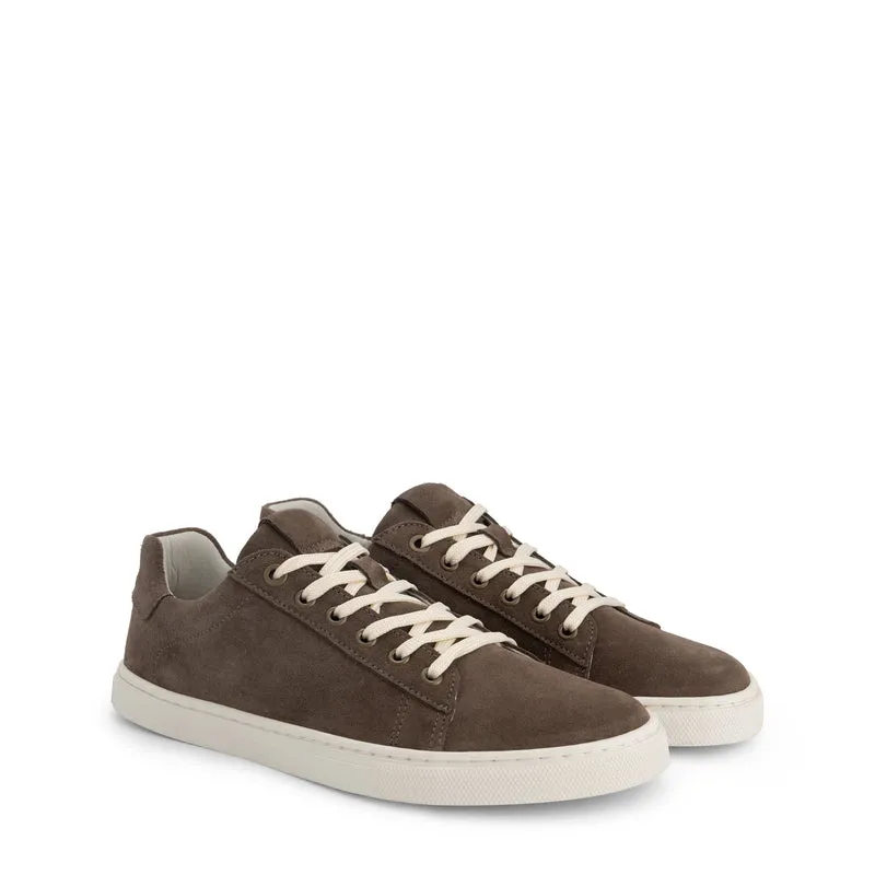 Bergvik Damen - Barfuß-Sneaker - Wildleder - Braun