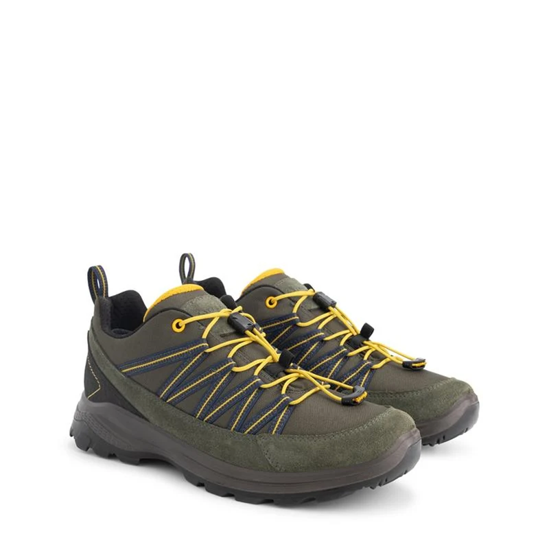 Tornio Herren - Niedrige Wanderschuhe - Wasserdicht - Grün