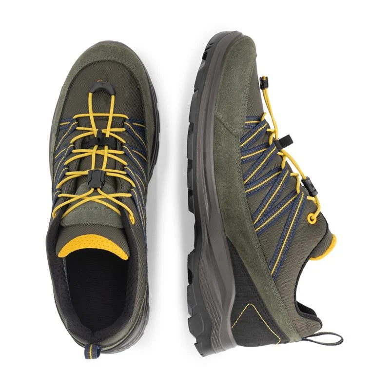 Tornio Herren - Niedrige Wanderschuhe - Wasserdicht - Grün