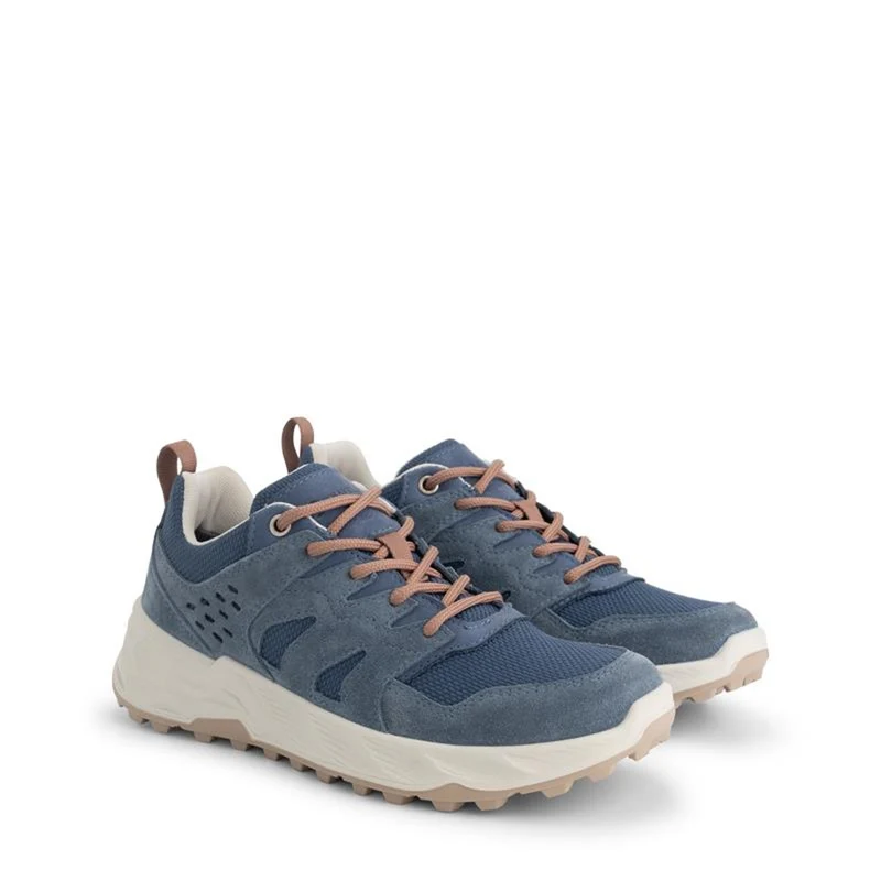 Posio Damen - Niedrige Wanderschuhe - Wasserdicht - Blau