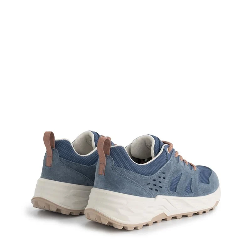 Posio Damen - Niedrige Wanderschuhe - Wasserdicht - Blau