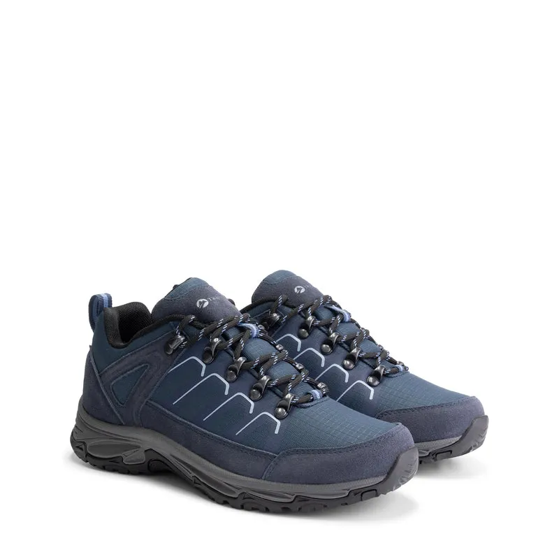 Lonstrop Damen - Niedrige Wanderschuhe - Wasserdicht - Blau