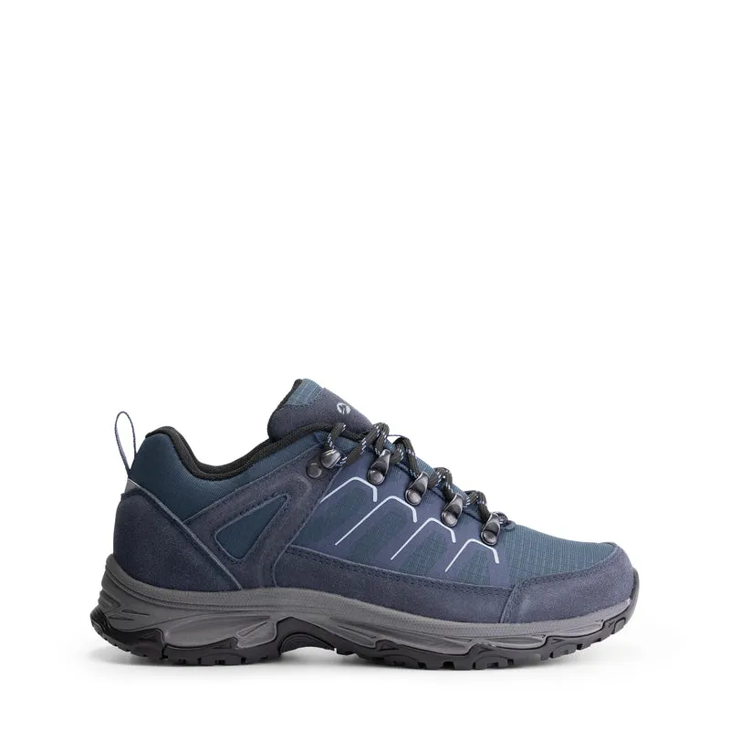 Lonstrop Damen - Niedrige Wanderschuhe - Wasserdicht - Blau