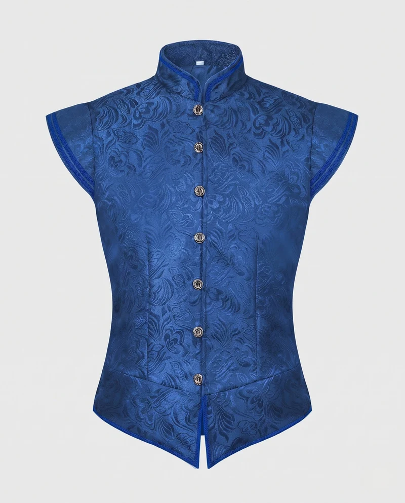 Damen elegantes Vest mit aufwendigem Design und feinen Details Nord Taschen