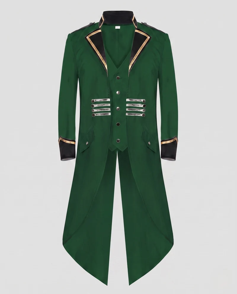 Damen elegante Frackjacke mit asymmetrischen Details und königlichen Akzenten Nord Taschen