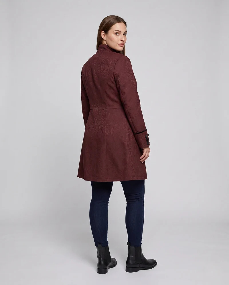Damen elegante Frack mit aufwendigen Verzierungen Nord Taschen 1786463385