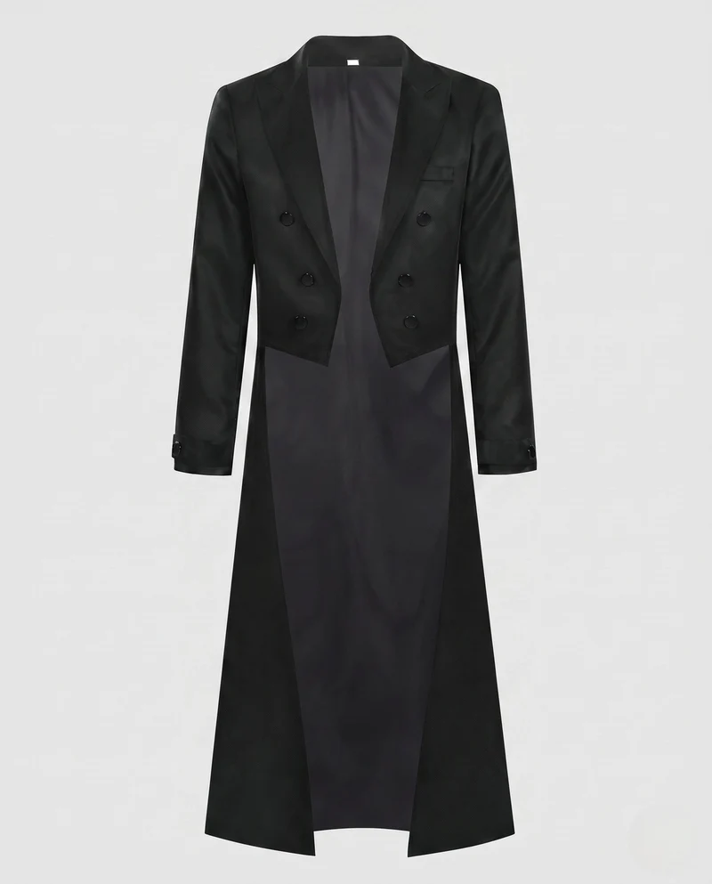 Elegante Damen Steppjacke mit asymmetrischem Saum und dekorativen Knöpfen Nord Taschen