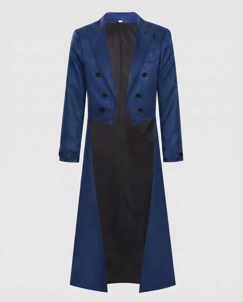Elegante Damen Steppjacke mit asymmetrischem Saum und dekorativen Knöpfen Nord Taschen