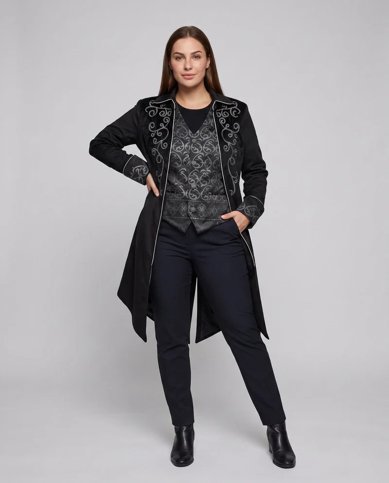 Frauen extravagante Abendjacke Nord Taschen