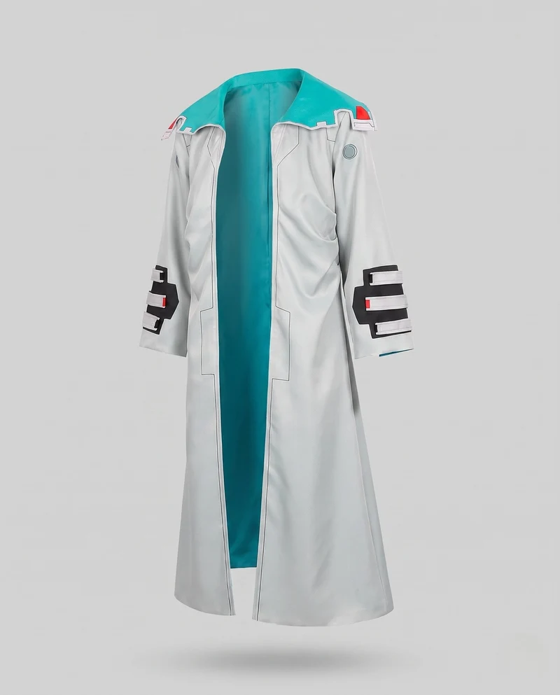 Frauen futuristisches Cosplay-Set mit robuster Jacke und passender Hose Nord Taschen